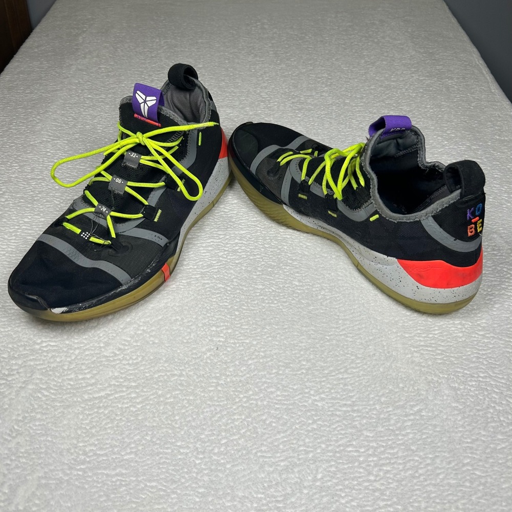 2018 Nike Air Kobe Bryant AD Exodus Mamba Chaos Racer Mens 13 Black Volt AV3555
